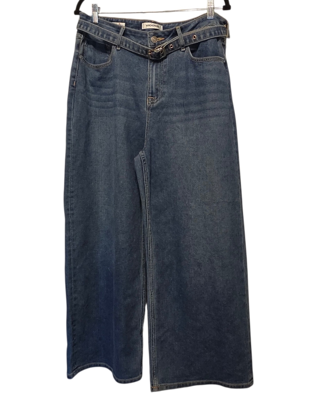 Vigoss Men's Bootcut Jeans - Dark Blue